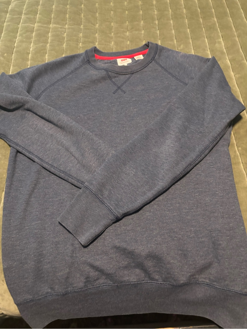 Levi's Heather Navy Crewneck Sweatshirt